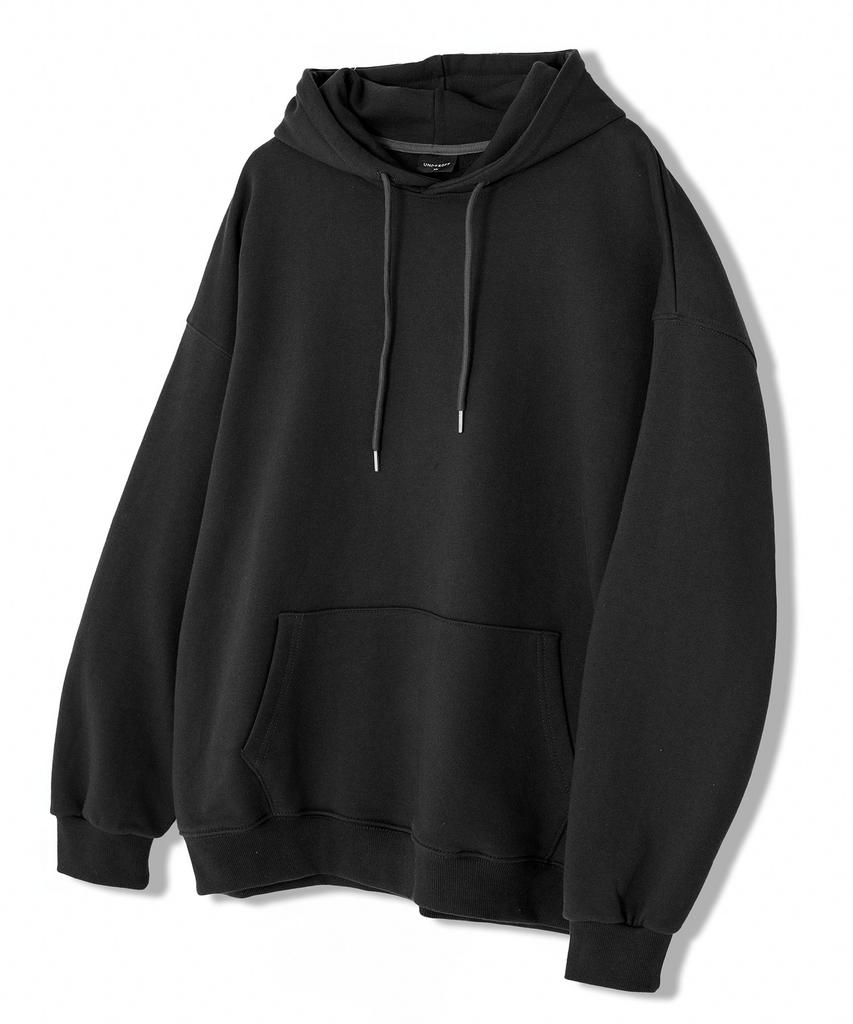 Authentic Relaxed Basic Hoodie Green