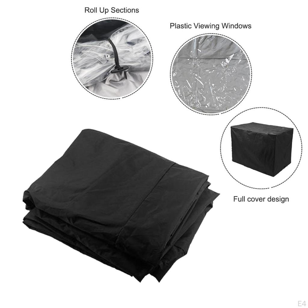 Hutch Cover Dust Waterproof Bunny Cage Protection Roof for Pet House Guinea Pig Small