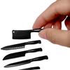 5Pcs/Set Alloy Mini Kitchen Knife Doll Accessories Toys 1/6 Scale DIY Miniature Dollhouse Cooking Utensils Model