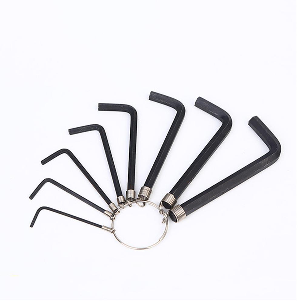 8/10Pcs Hex Wrench Metal Metric Allen Wrench Set Hand Tools Hexagonal Screwdriver Hex Key Wrenches Allen Keys Screwdriver Set