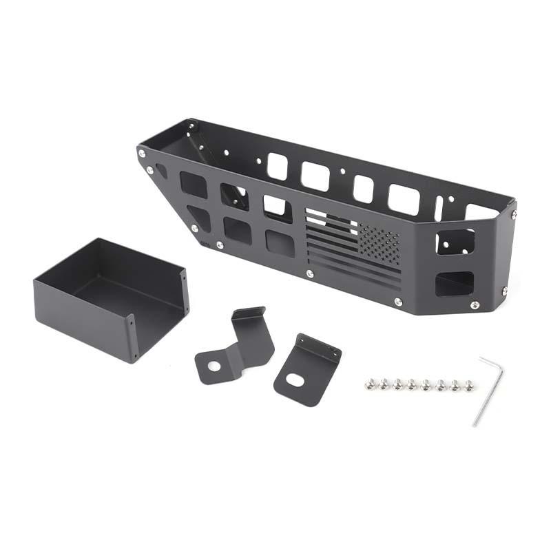 For Jeep Wrangler JK 2007-2017 Car Front Under Seat Storage Box Organizer Container Interior Stowing Tidying Accessories