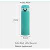 350ml Solid Color 304 Stainless Steel Double-layer Bouncing Cup Thermos Universal Thermos Flask Gift Water Cup