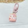 Cartoon Edible Toy Keychain: Cute Doll & Elf Bag Pendant