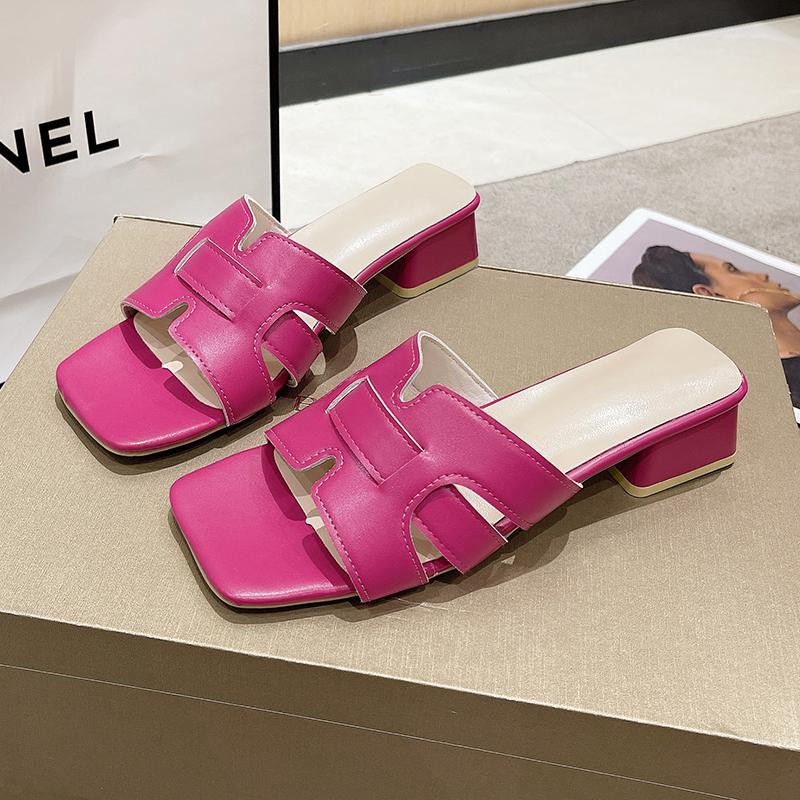 Mode Sommer Hausschuhe Damen Luxus Outdoor Strand Flip Flops Weibliche Flache Sandalen Frau Trend Design Pantoletten Schuhe Übergröße 43