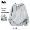 Baleno S&K Collection Loose Fit Graphic Hooded Sweatshirt