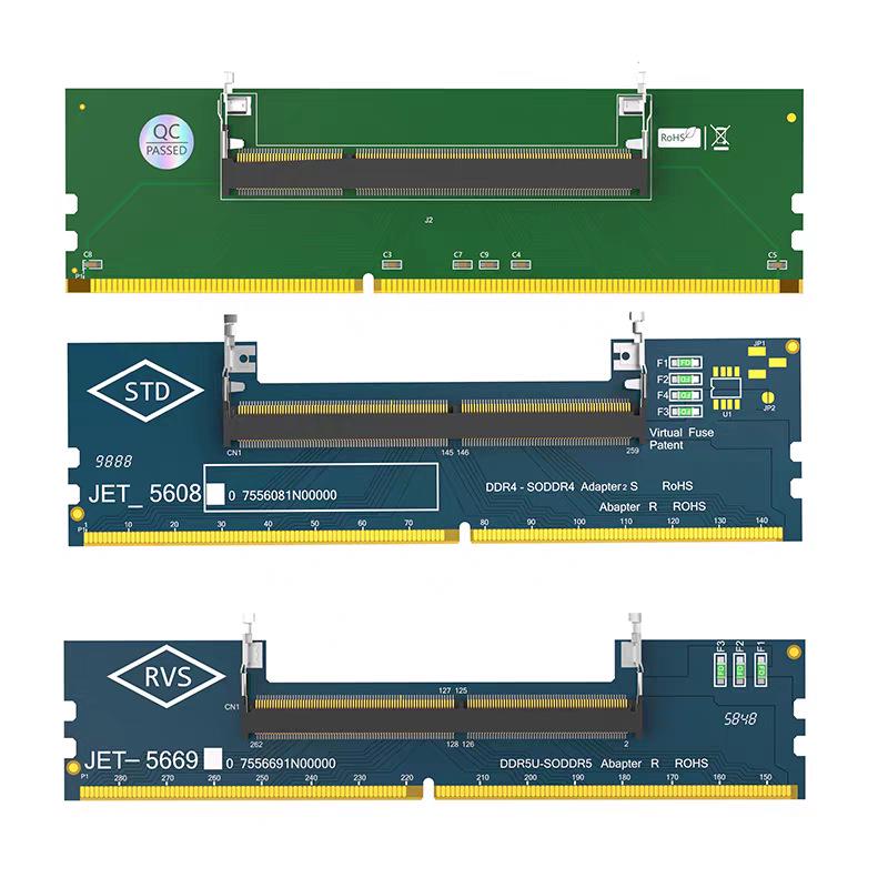 Laptop To Desktop Memory Adapter & Tester for DDR3/DDR4/DDR5