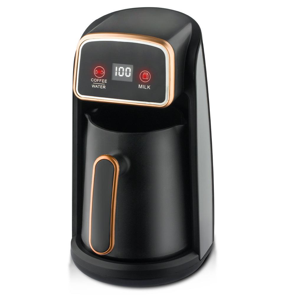 European Multi-Use Coffee Maker: Italian Espresso, Turkish Coffee Pot, Tea Brewer, Milk Frother.