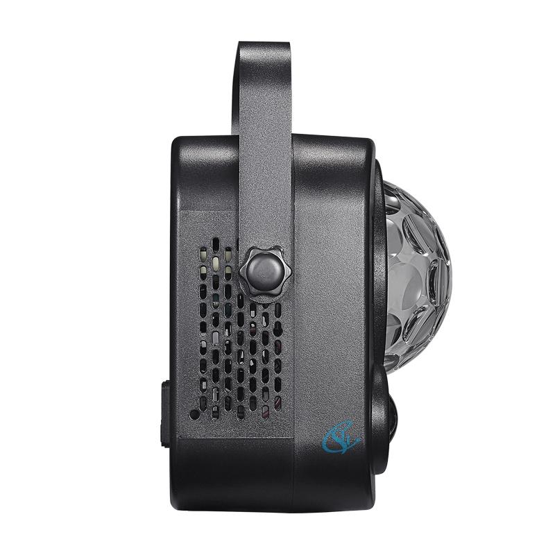 36W RGBW LED DJ Disco Sound Activated Stage Effect Lighting Party Holiday Club Pattern Strobe  Lights With Remote Control