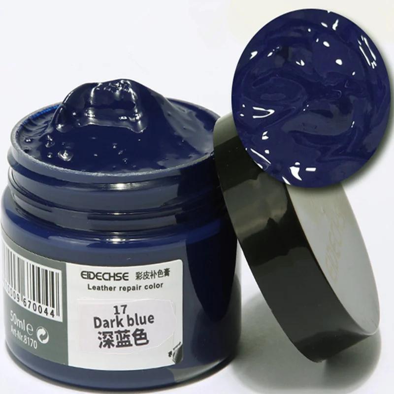 

50 мл автомобильная кожаная краска средство для ухода за сиденьями для кожи авто ремонтное средство для обуви диван пальто отверстия царапины трещины 20 цветов 50 ML