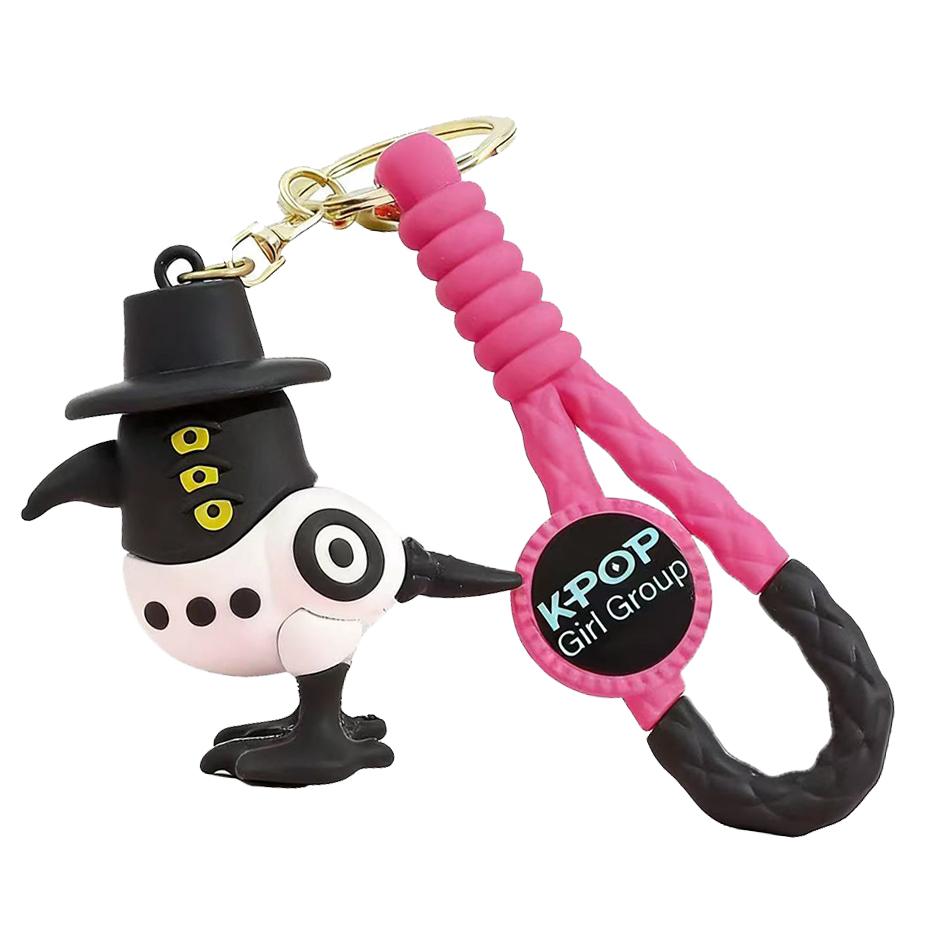 3D Tištěné Anime Film Kpop Lovci Démonů Dívky Derpy Klíčenky Panenka Roztomilý Tygr Akční Model Hračka Kolekce Dárky