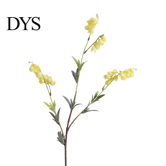 Realistic Artificial Flowers Lily of The Valley, 31.5" Long Stem Faux Bell Flowers, Fake Soft Fabric for Hotel Orchid Bridal Wedding Bouquet