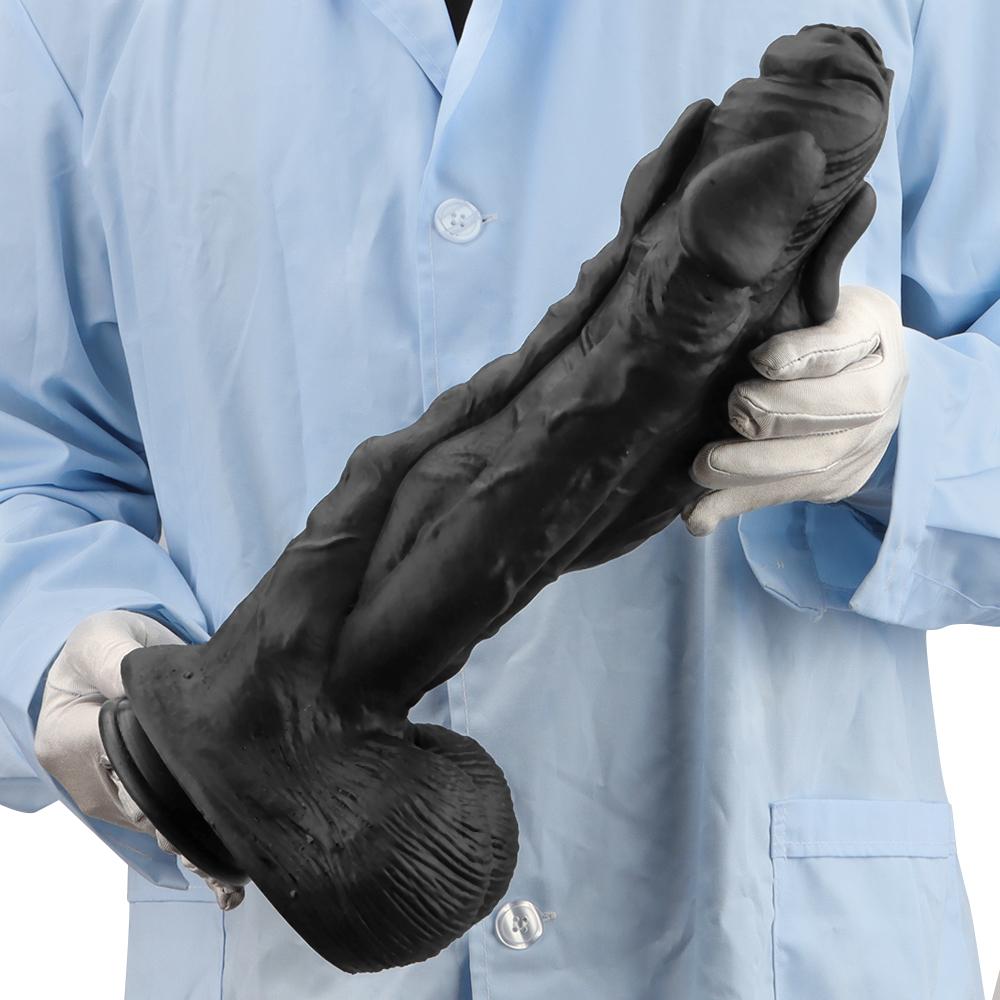 Extra Large Silicone Dildo Anal Dildo Butt Plug Fisting BDSM Gay Sex Toy Big Dick Realistic Penis Strap On Cock