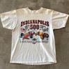 90-tals Indianapolis 500 Racing T-shirt Vintage Motorsport Grafisk Tee S-5XL