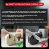 Household Handheld Sharpening Tool Suitable for Kitchen Knives and Scissors Care Double Slot Kitchen Knife Care Device with Anti Slip Base