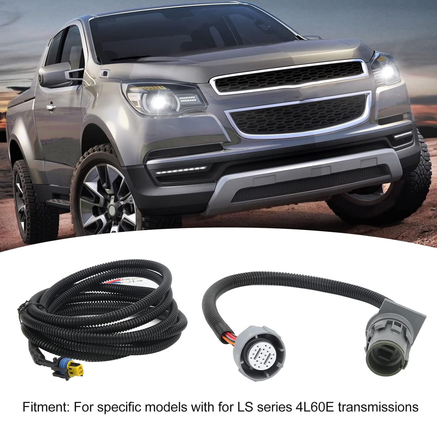 Aramox Adapter Harness, Wire Adapter Harness Convert 4L60E to 4L80E with Sensor Connector for LS Series