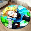 Son Goku Dywan Okrągły Dywanik do Salonu Sypialni Sofy Pokoju Zabaw Antypoślizgowa Mata Podłogowa