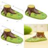 Cartoon Tree Stump Green Grassland Mini Model For Birthday Or Holiday Party Favors
