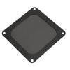 4PCS PVC Computer Fan Filter Grills Magnetic Frame PC Fan Dust Mesh PC Cooler Filter 3.66x3.66in Black