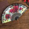 1Pc Plastic Folding Flower Crafts Floral Hand Dancing Spanish Style Wedding Party Decoration Lace Fan