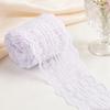 Water Soluble Lace 4cm Width Ideal For Clothing Sewing Craft Projects And Decorative Use Polyester Fabric