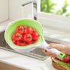 Double-layer Basket Vegetable Washing Basin Fruit Plate Living Room Home Creative Modern Net Red Style Kitchen