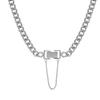 Titanium Steel Flavors Chain Following Bone Chain