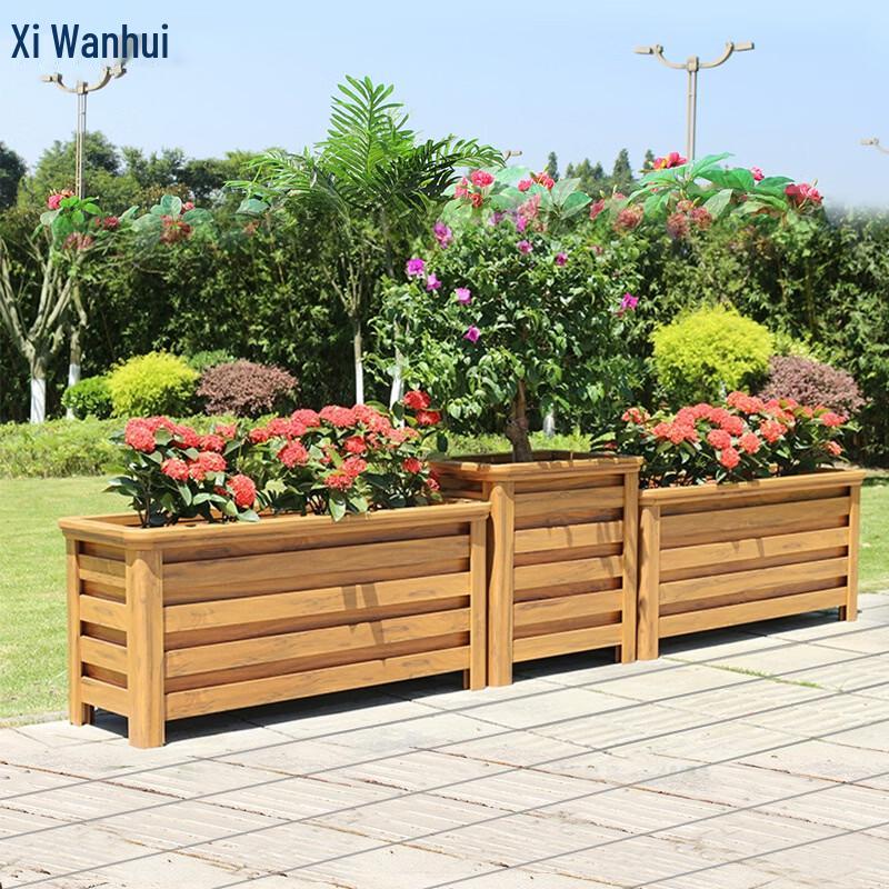 XWH Aluminum Alloy Flower Planter