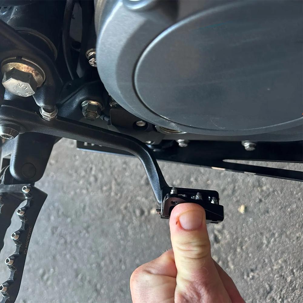 For GasGas EC XC 250 300 EC300 XC250 XC300 2018 2019 2020 Motorcycle Accessories Foldable Rear Brake Pedal Step Tip Plate Pad