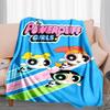 1PC The Powerpuff Girls Printed Blanket, All Season Lightweight Home Office Outdoor Nap Multifunctional Blanket A12