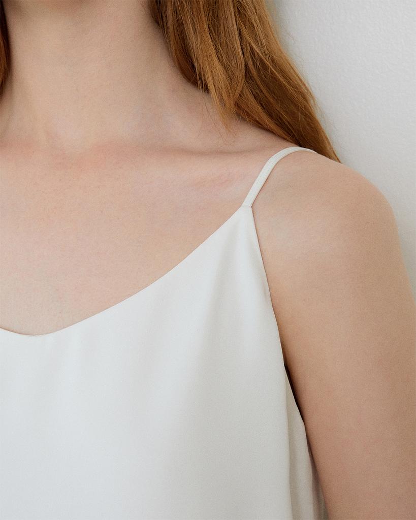 SISTERHOOD Slip Long Dress - White