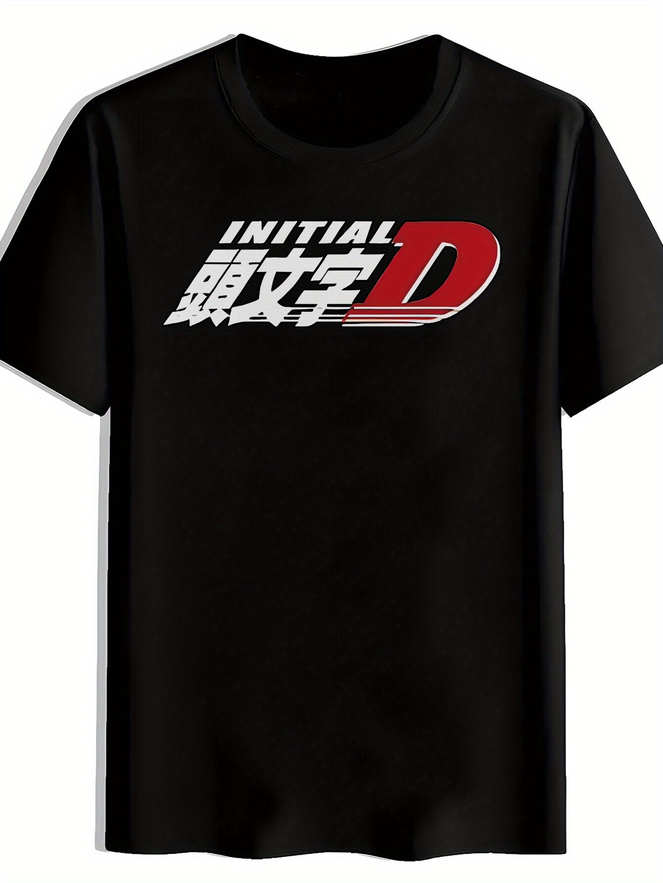 Graphic T-shirt - Black with Bold White Lettering L