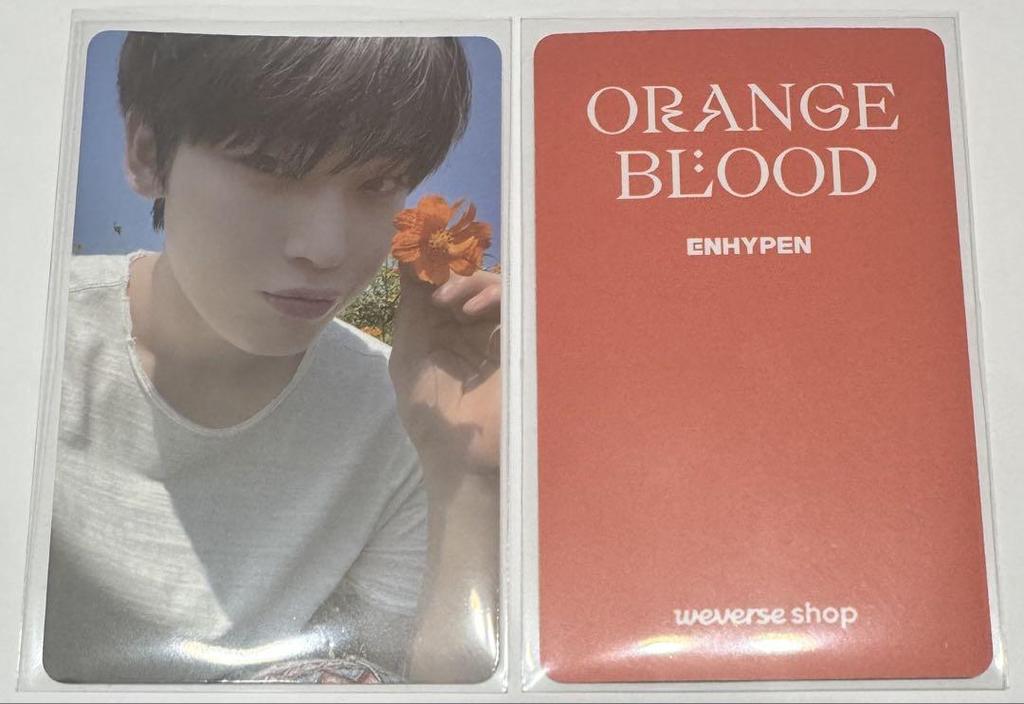 [USED] ENHYPEN ORANGE BLOOD COMEBACK Bonus Sunwoo