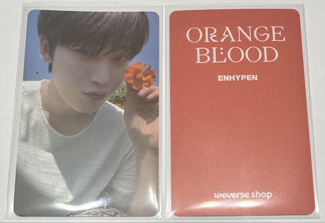

[USED] ENHYPEN ORANGE BLOOD COMEBACK Bonus Sunwoo