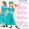 Halloween Costume Women Adult Goddess Dress Roman Greek Egyptian Cleopatra Long Gown Stage Performance Outfit