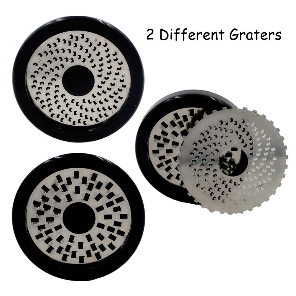 Cheese Grater Cutter 2 Type Blade Kitchen Gadget Chocolate Grater DIY Butter Food Mill Cheese Grater Slicer ABS Stainless Steel