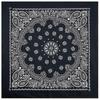 Unisex Turban Kopftuch Kopfbedeckung Quadratische Haartücher Kreatives Kopfwickeltuch Aufwendiges Blumenmuster Haarabdeckung Wickel