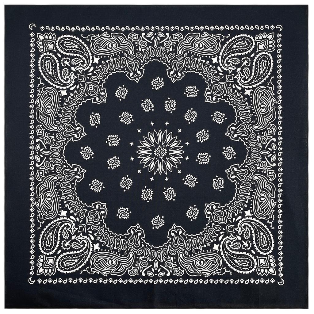 Unisex Turban Kopftuch Kopfbedeckung Quadratische Haartücher Kreatives Kopfwickeltuch Aufwendiges Blumenmuster Haarabdeckung Wickel