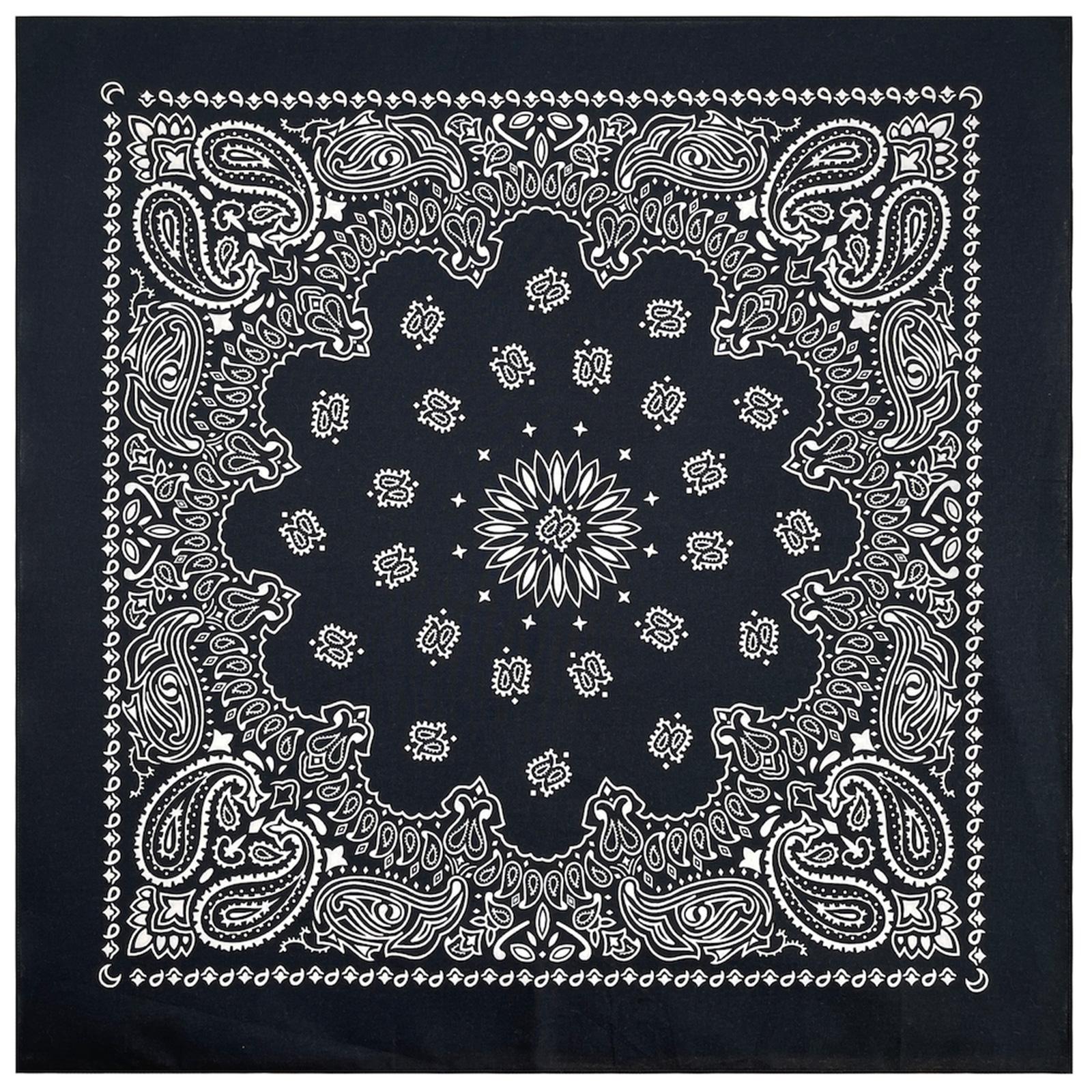 

27 Floral Pattern Bandana Head Scarf Turbans for Women Male Street Turbans Unisex Head Wrap Bandana J