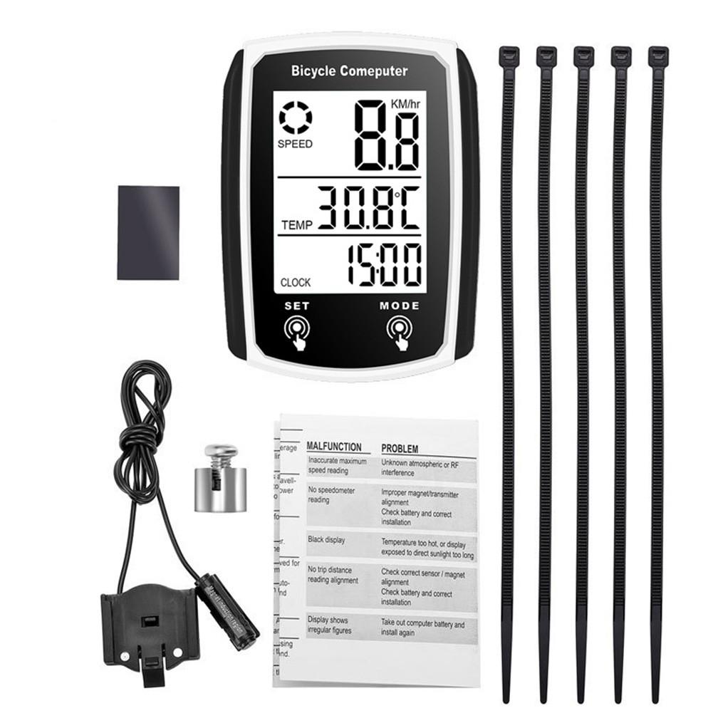 2022 New Bicycle Computer Set Waterproof 60x45x20mm