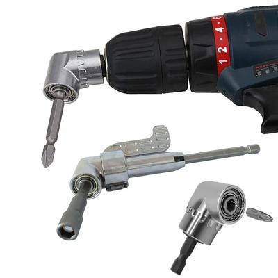 105 Degree Right Angle Drill Adapter Flexible Shaft Extension Bit for Screwdriver Hand Tools Magnetic Bit Socket Power for Drill