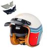 MT-5Helmet3C Certified electric vehicle half-face helmet for men and women with built-in goggles, riding helmet, electric scooter safety helmet,