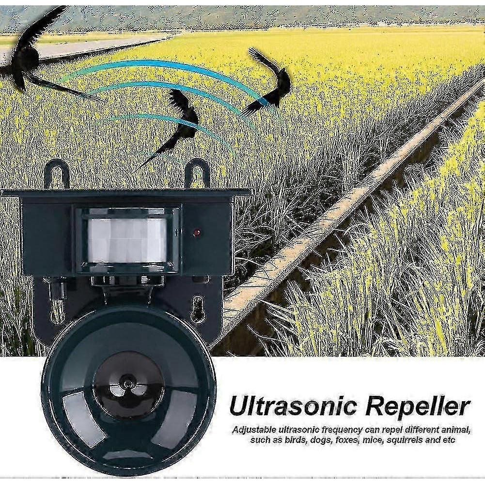 Ultrasonic Bird Repellent Bird Repeller Bird Repellent Balcony Fruit Tree Repeller For Birds