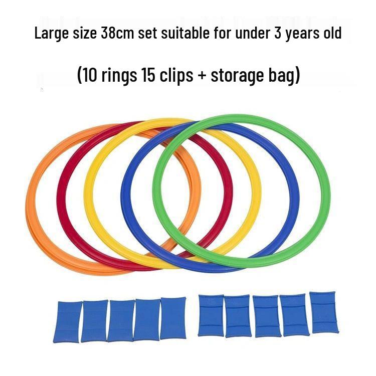 Children's Sensory Integration Hopscotch Rings - Outdoor Sports Toy for Kindergarten