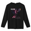 Hum BAND T Shirt Best Summer Dad Mom so cute vintage Washed Breathable Top For Everyday Wear Unisex fashion homme Comfortable