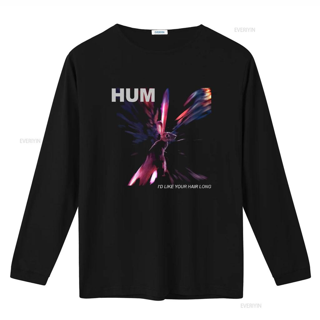 Hum BAND T Shirt Best Summer Dad Mom so cute vintage Washed Breathable Top For Everyday Wear Unisex fashion homme Comfortable