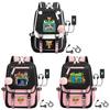 Toy Story 5 Printed Canvas Backpack With Breathable Design For Middle School Students And Travel