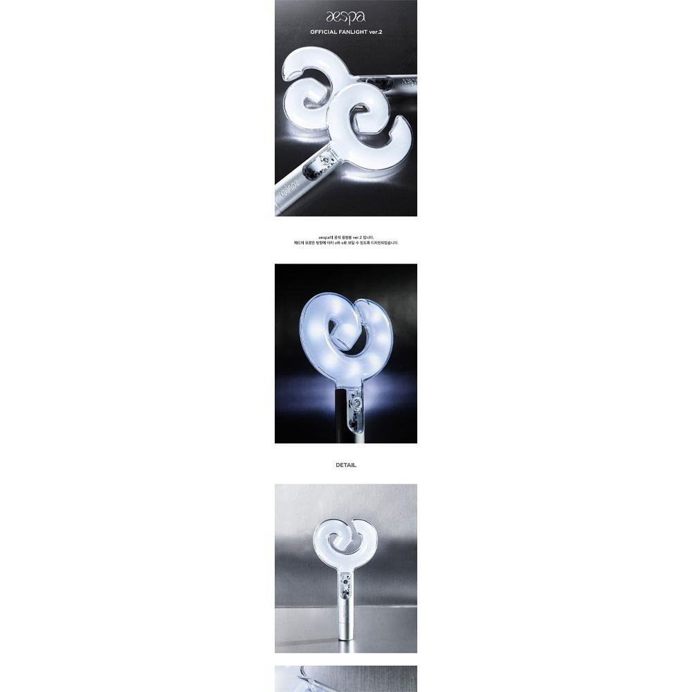 READY STOCK AESPA - Official Light Stick Fan Light