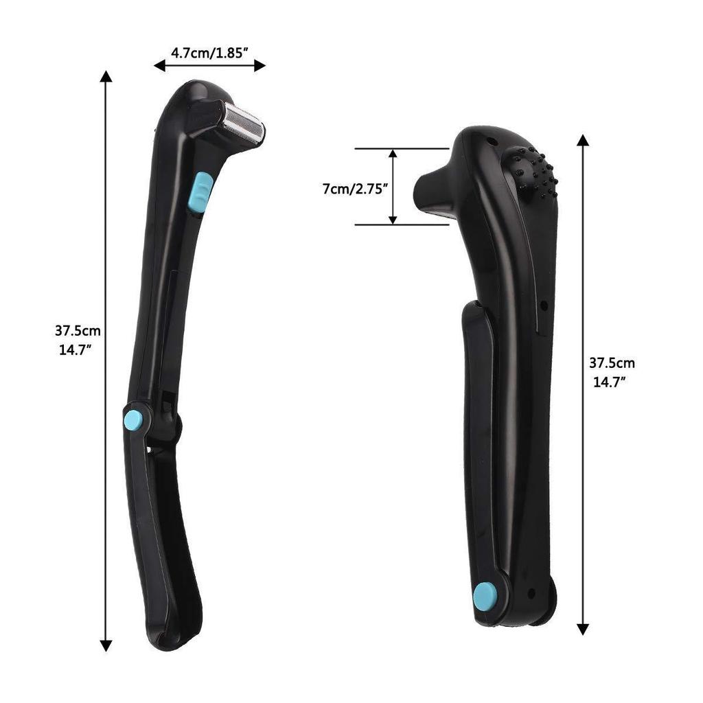 Electric Folding Back Hair Shaver & Remover