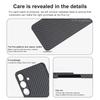 YTF for Samsung Galaxy S25 FE S25FE S24FE S23FE Ultrathin Real Carbon Fiber Aramid Anti-explosion Mobile Phone Protective Cover