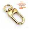 DIY Handmade 316 Stainless Steel Keychain & Handbag Hook Buckle